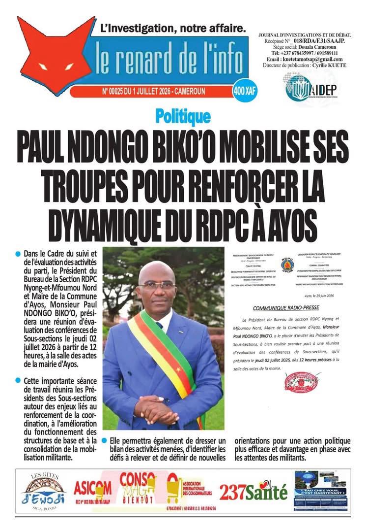 Article de presse Ayos